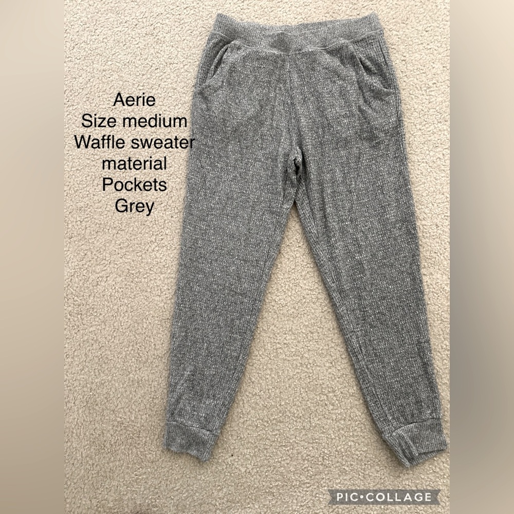 Aerie sweater joggers size medium